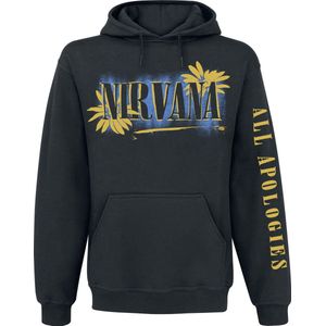 Nirvana All Apologies Trui met capuchon zwart XXL
