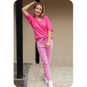 Roze Broek/Pantalon van Je m'appelle - Dames - Maat 38 - 1 maat beschikbaar