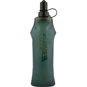 Zachte opvouwbare sportfles voor hardlopen en outdoor activiteiten - 500 ml