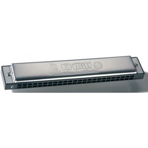 Hohner Big Valley C - 48 tonen - Tremolo mondharmonica