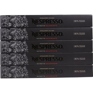 Ristretto Decaffeinato Koffiecapsules, cafeïnevrij NESPRESSO