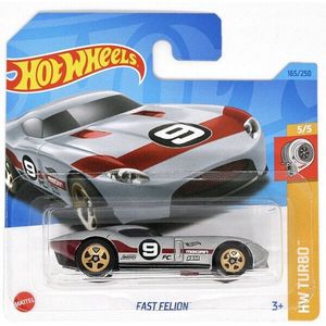 HOT WHEELS FAST FELION GREY 165/250 1:64 HW TURBO 5/5