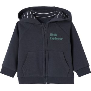 Vertbaudet Sweater met rits en capuchon baby