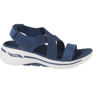 Skechers Go Walk Arch Fit Sandal - Tre Dames Sandalen - Blauw - Maat 37