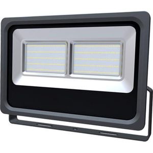 LED schijnwerper - 100 watt - warm licht - waterdicht  - zwart