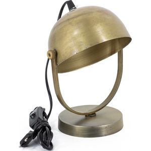 Bureaulamp goud