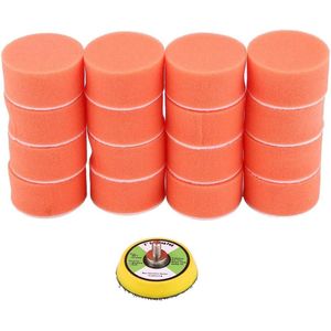 Polishing Pads [17 items] 5cm Polishing Pad Set, Polishing Sponge, Polishing Sponge, Existing for Polisher, Electric Drill, Polishing, Car Washing