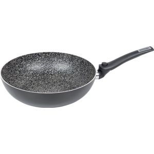 Bo-Camp Wokpan Turn Campingpan - Wegklapbare Pannengreep - Ø 28 Cm