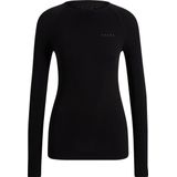 FALKE Warm Longsleeved Shirt warmend anti zweet thermisch ondergoed thermokleding dames zwart - Maat XL