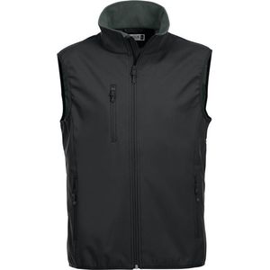 Clique Basic Softshell Vest 020911 - Mannen - Zwart - S