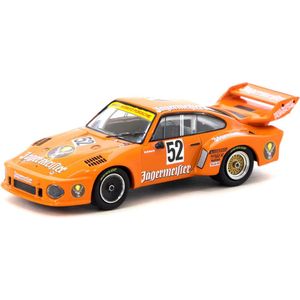 Tarmac Works x Minichamps Porsche 935/77 #52 winner DRM Zolder 1977 (Orange/Jäger) 1:64