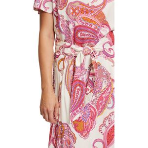 BETTY BARCLAY-Gekleurde jurk met print--7865 Beige-Rosé-Maat 44