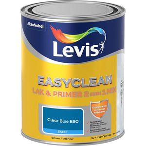 Levis EasyClean Lak & Primer 2-In-1 Mix - Clear Blue B80 - 1 L