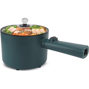 Elektrische Multicooker 1.8L met Deksel en Lange Handgreep - Perfect voor Noodles en Meer