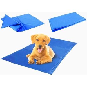 Koelmat voor huisdieren - Cooling mat - 90 x 50 cm - Verkoelende mat voor katten en honden