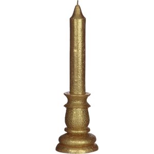 Gouden kaarsen set | Candle | Stompkaarsen | 2 stuks | Kandelaarkaars | Glitter kaarsen | Geschenkset voor mannen en vrouwen | Home Sweet Home | Gouden decoratie | Luxe kaarsen goudkleurig