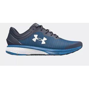 Under Armour Charged Escape 3 BL - Sportschoenen Voor Heren - Charged Zool - Midnight Navy/Blue/White - EU 42.5
