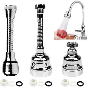 Boraboi ® Waterbesparende 360° Draaibare Kraanopzetstuk met Drie Instelbare Watermodi voor Keuken en Badkamer