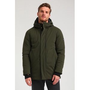 Gabbiano Jas Minimalistische Parka Stretch 534754 502 Army Mannen Maat - 3XL