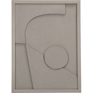 HD Collection Wanddeco D Abstract - Papier/karton - Naturel - 30 x 40 x 3 cm (BxHxD)