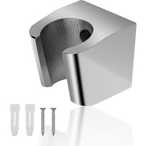 Zilveren douchekophouder - Zinklegering - Compact