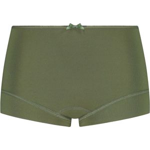 RJ Bodywear Pure Color dames short - donkergroen - Maat: M