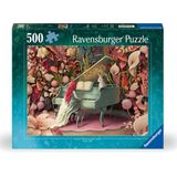 Ravensburger puzzel Rabbit Recital - Legpuzzel - 500 stukjes