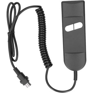Fauteuilcontroller, stoelcontroller, 5-pins elektrische fauteuil ABS handmatige bediening, met 2 knoppen en veerdraadlift stoel elektrische bankcontroller