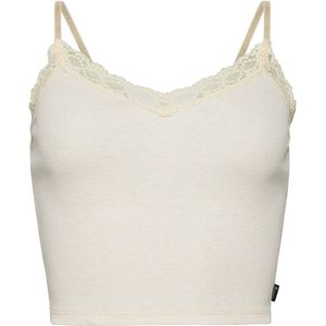 Superdry - Camitopje met kanten boord - Dames - Vesten
