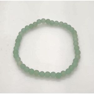 Aventurijn edelstenen armband 4 mm groen hart chakra beschermend