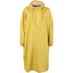 Gele Fleuri regenponcho Danedream Drops rain poncho van Danefae S/M