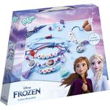 Disney Frozen Totum 4 letter armbandjes maken knutselpakket sieraden set vriendschaps armbandjes creatief met Anna en Elsa