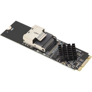 M.2 NVME naar SFF 8087 Uitbreidingskaart ASM1064 Controller - SATA3.0 Adapter 4 Poort 6Gbps MINI SAS36 PIN voor 11