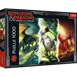 Trefl - Puzzles - ""1000"" - Legendary Monsters of Faerun / Hasbro Dungeons & Dragons