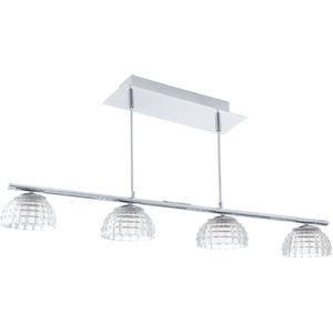 EGLO Frossini - Hanglamp - 4 Lichts - Chroom - Helder