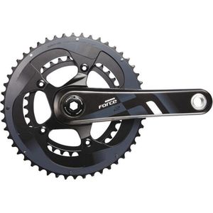 Crankstel sram force 22 50-34 tands bb30 175mm 11 speed exclusief lag - ZWART