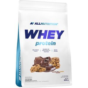 AllNutrition | Whey protein | Chocolate Cookies | 908gr 30 servings | Eiwitshake | Proteïne shake | Eiwitten | Proteïne | Supplement | Concentraat | Nutriworld