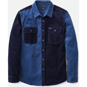 Brixton BOWERY CORDUROY L/S FLANNEL Heren Overhemd - Maat S