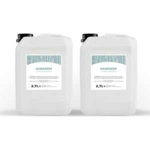 Handzeep - Hypoallergeen- Transparant - 2,7 Liter - 2 Stuks - Jerrycan - Navulling Q1