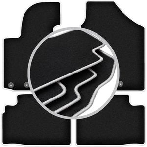 CARLUX-SILVER automatten voor: Kia Sportage III SUV (2010-2015)