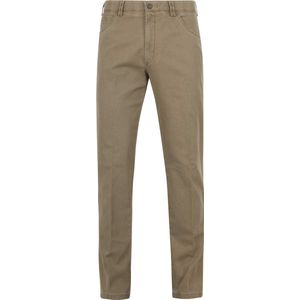 Meyer - Dublin Broek Beige - Heren - Maat 24 - Slim-fit