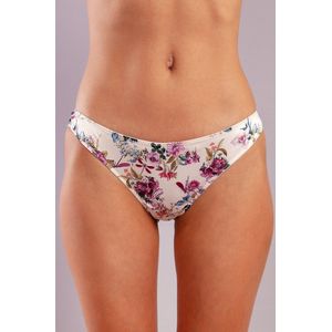 Gitana Dames Lingerie Brazillian Hipster (141-014) - Ondergoed Dames - Maat L - BLOEMEN