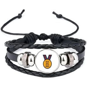 Akyol - liefste nicht van de wereld armband zwart - Nicht - de liefste nicht - verjaardagscadeau - verjaardag - cadeau - cadeautje voor nicht - nicht artikelen - kado - geschenk - gift