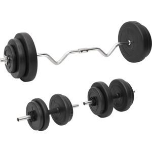 vidaXL-Halterset-met-gewichten-curl-60-kg