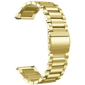 20mm Goud kleur Oyster Horlogeband universeel - Band aanzet 20 mm - Horlogebandje RVS316