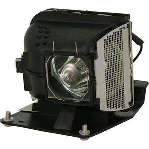 Beamerlamp geschikt voor de TOSHIBA TDP P5 beamer, lamp code TLPLP5. Bevat originele UHP lamp, prestaties gelijk aan origineel.