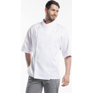 Chaud Devant chef jacket wit S comfort short sleeve