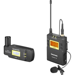 Saramonic UwMic9 Kit7 met 1 lavalier zender en ontvanger direct xlr aansluiting voor camera