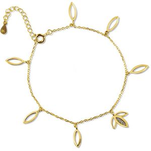 MudBySyl Armband - Peace Gold - Goud verguld - Sieraden - Lotus - Yoga