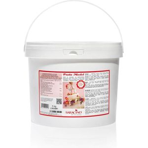 Saracino Model Paste - Wit 5 kg
